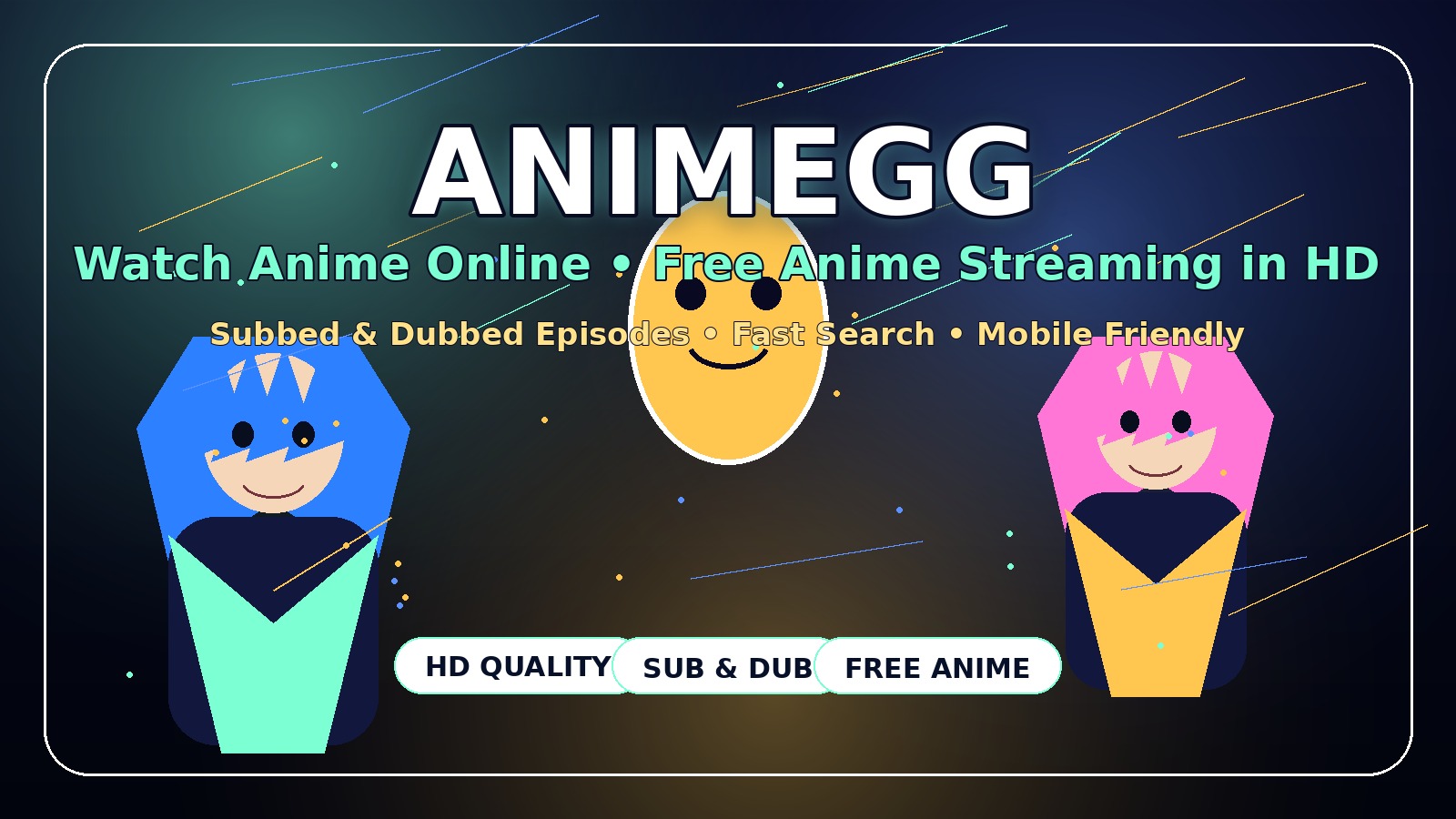 Animegg free anime streaming banner